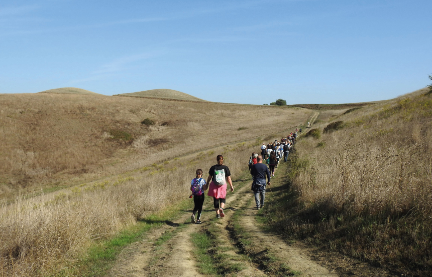 Una delegazione francese di Guebwiller partecipa al Festival lungo la Via Francigena