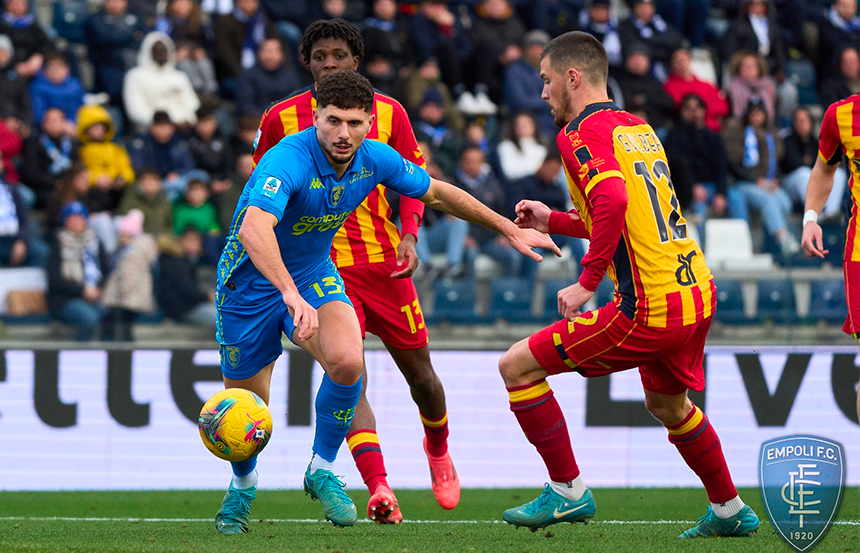 Empoli-Lecce 1-3: doppietta di Krstovic e gol di Morente decidono il match