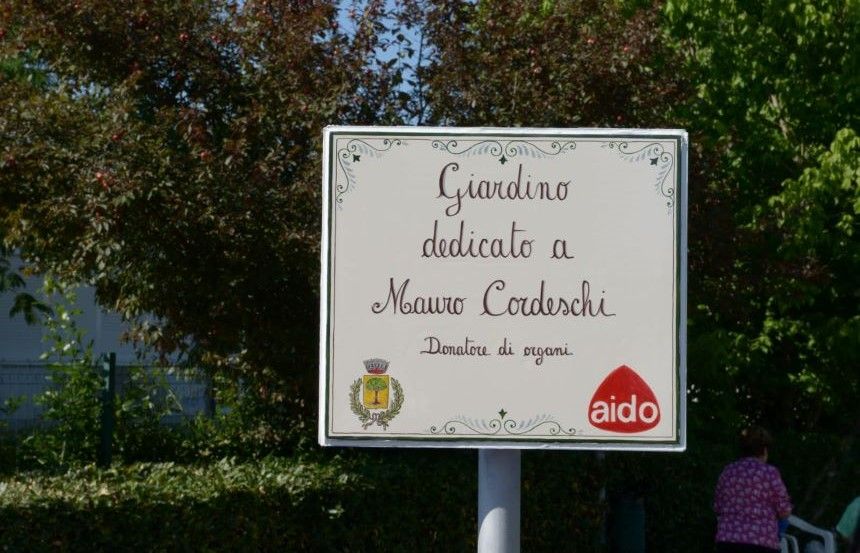 Inaugurato a Stabbia il giardino intitolato a Mauro Cordeschi