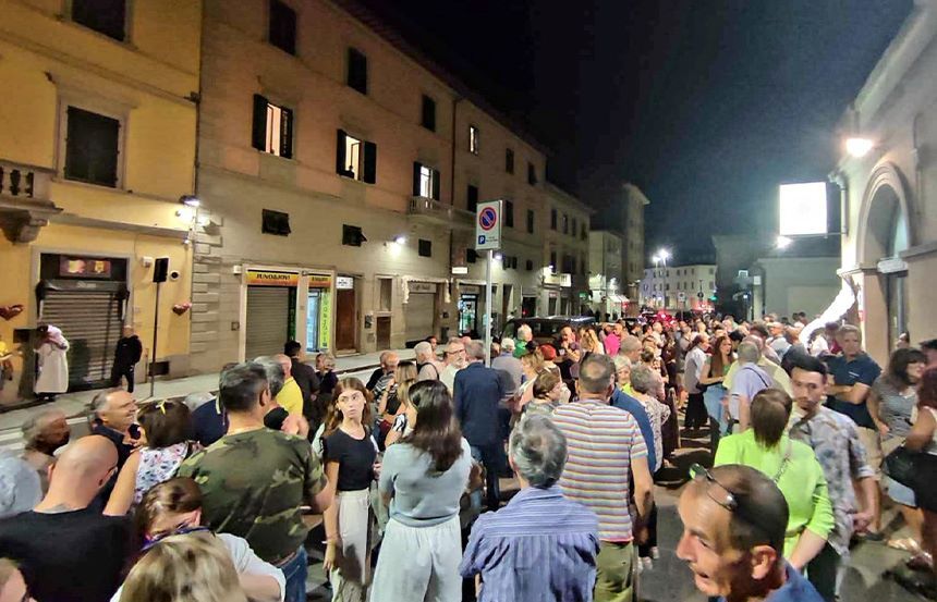 'Riprendiamoci Castello': nel centro di Castelfiorentino un presidio pacifico per la sicurezza